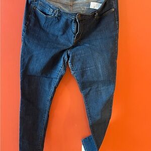 Old Navy Women's Dark Blue Curvy Jeans